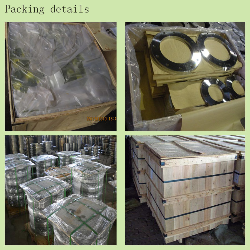 stainless steel welding neck flange Packing