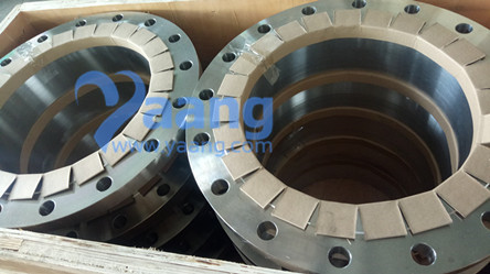 Packing of ANSI B16.5 ASTM A182 UNS S31803 WNRF Flange 18 Inch SCH10S CL150