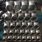 ASTM A815 2507 Super Duplex Stainless Steel Equal Tee