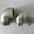 BSPT NPT BSP DIN 2999 Stainless Steel Threaded Elbow Pipe Fitting