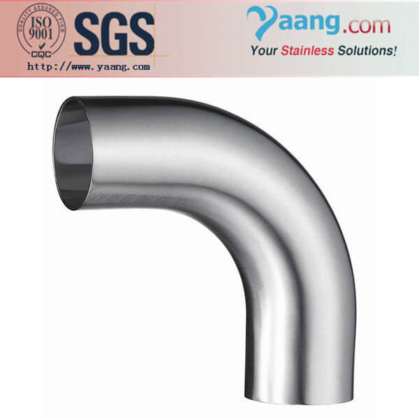 Long Elbow with Straight End Stainless Steel Sanitary and Food Grade Pipe Fittings