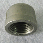 Threaded Pipe fittings Stainless Steel Tube End Caps