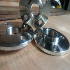AS 2129 T/E 316L Threaded Bossed Flange FF 1-1/4 Inch