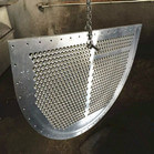 Duplex Stainless Steel 2205 Center Baffle Thk: 32MM OD: 986MM Use For Heat Exchanger