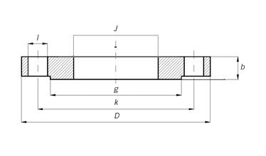 Dimensions & Approximate Masses Of B16.5 Plate Flange