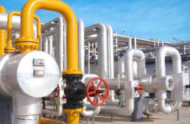 Installation of industrial oxygen pipeline