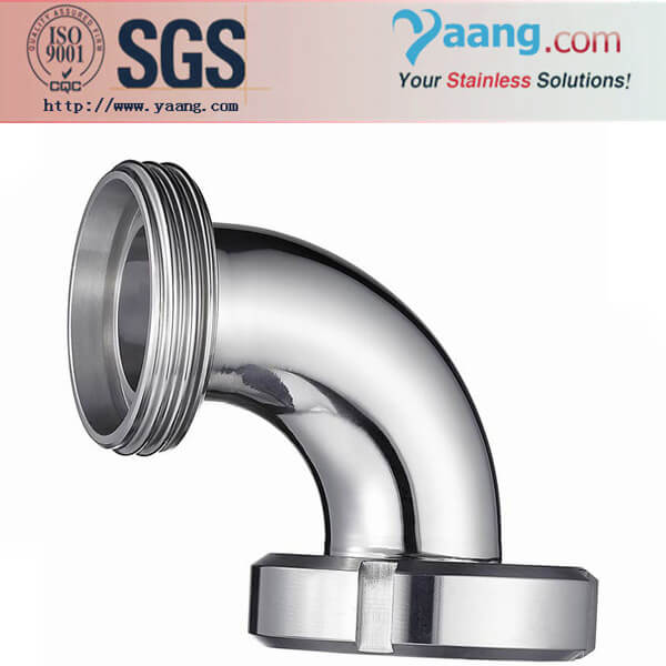 Sanitary Threaded Elbow- Stainless Steel Sanitary and Food Grade Pipe Fittings