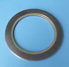 Spiral wound gasket with carbon steel inner ring
