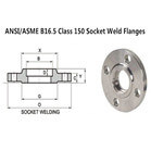 ANSI/ASME B16.5 Class 150 Socket Weld Flanges
