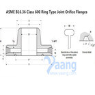 ASME B16.36 Class 600 Ring Type Joint Orifice Flanges