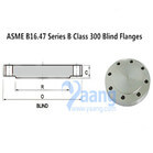 ASME B16.47 Series B Class 300 Blind Flanges