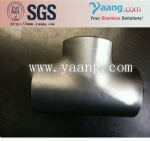 254 smo stainless pipe fitting pipe tee
