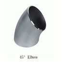 stainless steel 316 pipe fittings 45D elbow
